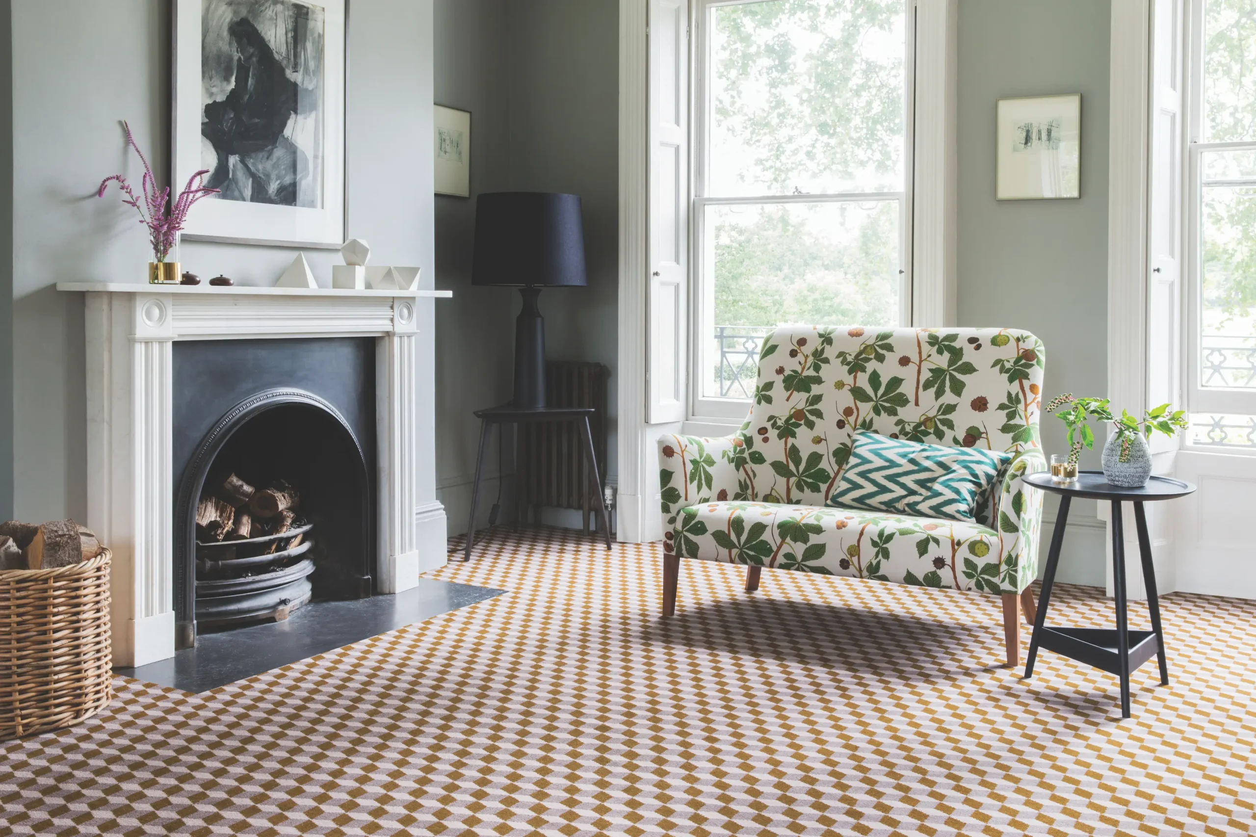 Carpet designer Ben Pentreath 7242 Quirky B Cube Kent